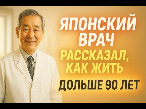 Видео: Японский врач рассказал, как жить дольше 90 лет
