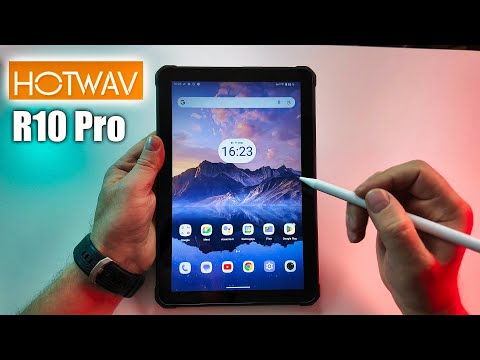 Видео: HOTWAV R10 Pro – мощный защищённый планшет с батареей 10 800 мА·ч 📱💪