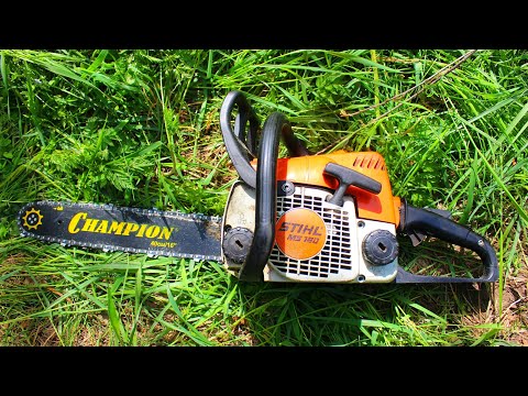 Видео: Китайская поршневая и ТЮНИНГ бензопилы Stihl 180. Вот что она Может!?