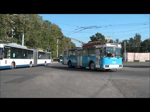 Видео: Троллейбусы москвы. 7-й трол. парк