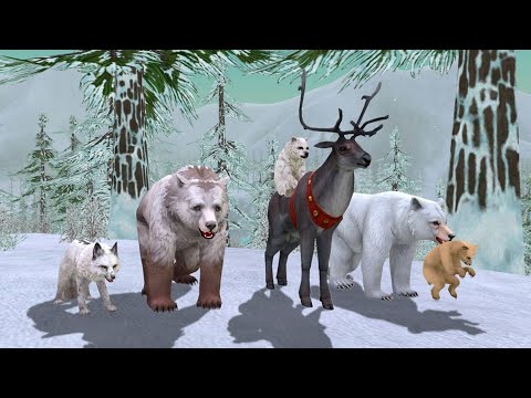 Видео: Особенный зимний день ❄ Рождественская история ❄ WildCraft