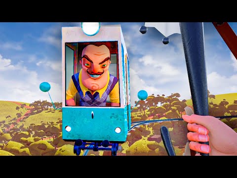 Видео: ЭТО КАКОЙ-ТО П#*%ЕЦ - Hello Neighbor ALPHA 4 | #3
