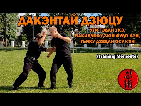 Видео: Тренировочные моменты №99- ДАКЭНТАЙ ДЗЮЦУ: УТИ ГЭДАН УКЭ,ВАКИЦУБО ДЗЮН ФУДО КЭН,ГЬЯКУ ДЗЁДАН ОСУ КЭН