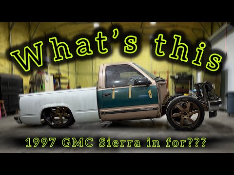 Видео: Очистка пневматической подвески GMC Sierra 1997 года