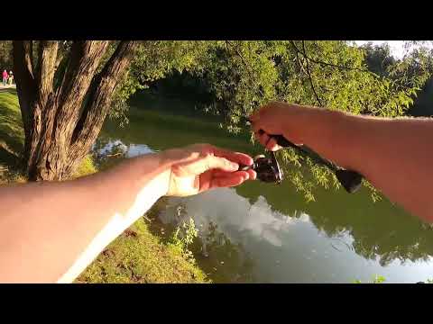 Видео: Рыбалка в Москве.  Микроджиг с Silver Stream Neo Line Solid NLS572EXUL 1 7m 0 1 2gr