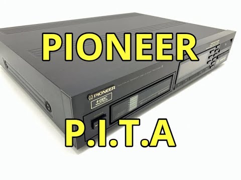 Видео: Многодисковый CD-плеер Pioneer PD-M50 не читает диски
