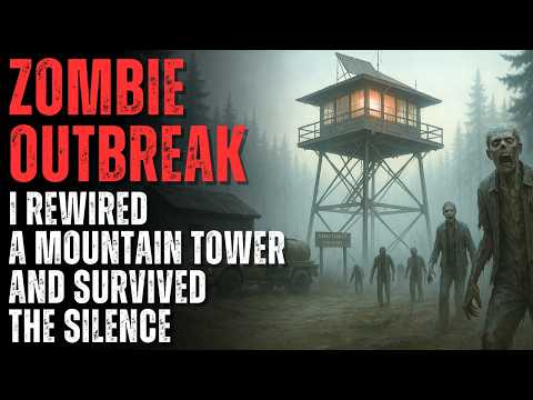 Видео: ВСПЫШКА ЗОМБИ: Я перемонтировал горную башню и выжил в тишине