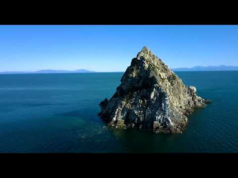 Видео: Три брата. Остров Кекурный (Монах). г.Магадан.