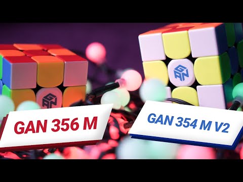 Видео: Gan 356 M и Gan 354 M V2 – первый взгляд | Ган радует новинками