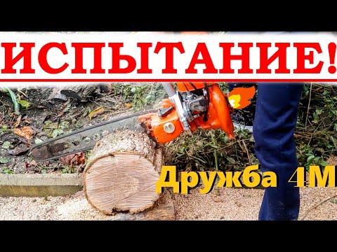 Видео: БЕНЗОПИЛА ДРУЖБА 4М ЭЛЕКТРОН ПИЛИМ БРЁВНА #дружба4