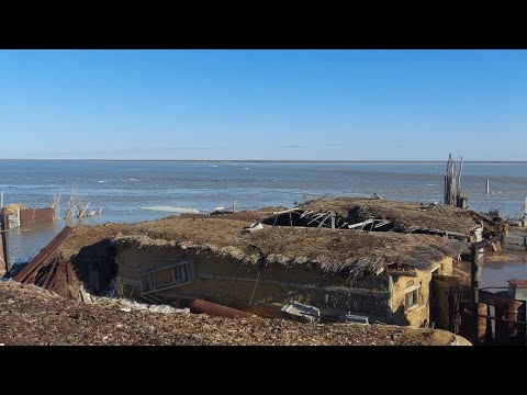 Видео: Торғай су тасқыны кезеңіндегі жұмыстар