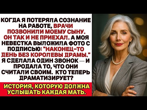 Видео: Когда я потеряла сознание, врачи звонили сыну. Он не пришёл. Вместо него невестка выложила пост...