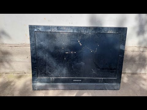 Видео: ПЛОСКИЙ ТЕЛЕВИЗОР DAEWOO В МЕТАЛЛОЛОМ!