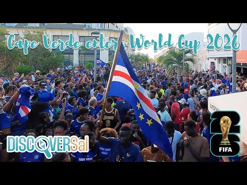 Видео: День, когда Кабо-Верде вошло в историю | Торжества по случаю квалификации чемпионата мира в Санта...