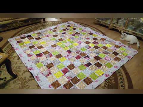 Видео: Лоскутное одеяло-покрывало!Не судите строго,я только учусь.Мои тарелки на низкоуглеводке.