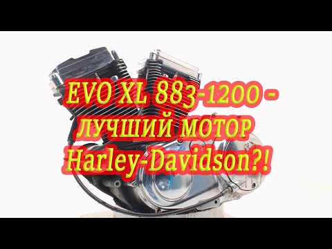 Видео: Моторы Sportster EVO XL 883cc и 1200сс