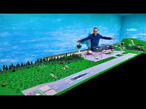 Видео: Почему мне потребовалось 2 года, чтобы построить этот аэропорт LEGO...