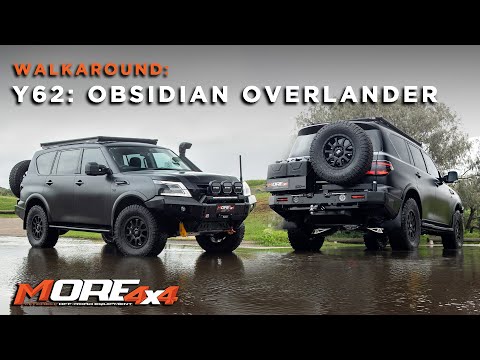 Видео: Y62 Patrol: Obsidian Overlander — приключенческий туристический автомобиль Натана | от @MORE4x4_au
