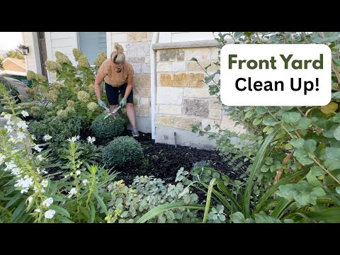 Видео: Уборка переднего двора!