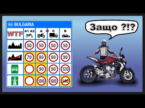 Видео: Ограничават моторите - Що за закон? Забрана на А1 и А2