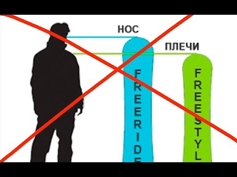 Видео: Подбор сноуборда! 7 важных критериев подбора!