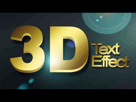 Видео: Крутые Текстовые Эффекты. 3Д Текст в Иллюстраторе. 3D в Adobe Illustrator.