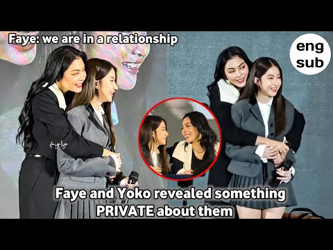 Видео: Фэй и Йоко раскрыли кое-что ЛИЧНОЕ о себе во время фансайна в Китае (FayeYoko)