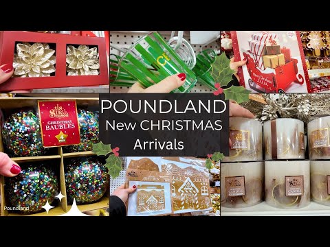 Видео: НОВЫЕ рождественские поступления Poundland 2025 🎄 Огромный праздничный магазин со мной | Новые ук...