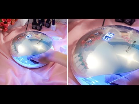 Видео: Лампа Rainbow 5 с обратным табло времени.