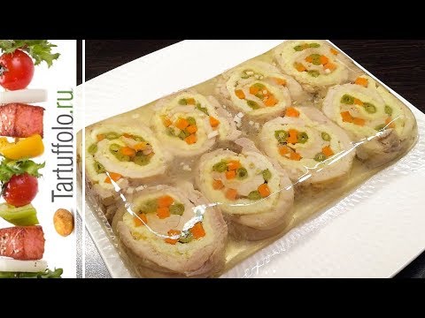 Видео: Потрясающее Заливное из Курицы к празднику