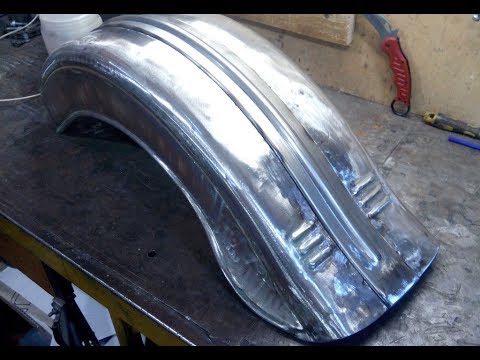 Видео: Custom Fender for Drag Star/Кастом крило Драг Стар