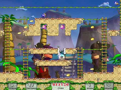 Видео: Snowy  Treasure Hunter 2 большой поход мартышкин труд