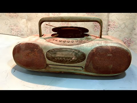 Видео: Реставрация японской классики SANYO Radio