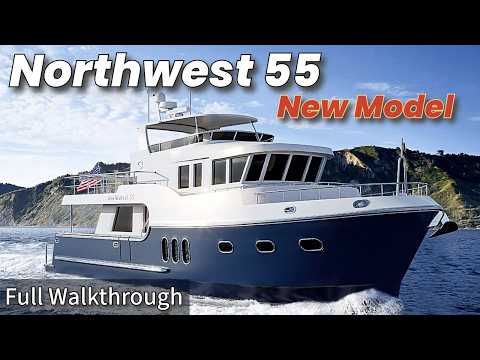 Видео: Идеальный морской траулер? Подробно о новом Northwest 55!