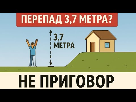 Видео: Участок на СКЛОНЕ | Как из СЛОЖНОГО рельефа сделать РОВНЫЙ? ПЛАНИРОВКА участка с перепадом высот