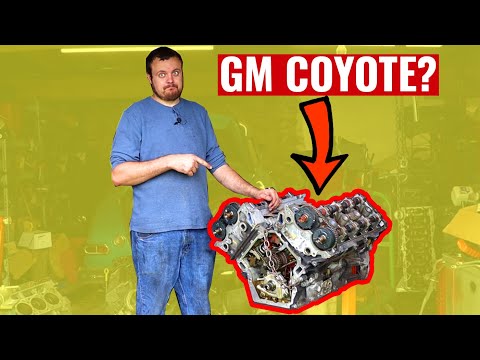 Видео: GM выпустила двигатель Coyote раньше, чем Ford? - Версия Vortec 4200 с двигателем V8