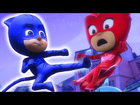Видео: Герои в масках PJ Masks Russian | Ледовый план Гекко | мультики для детей