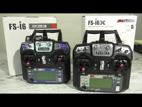 Видео: FLYSKY FS-I6X  xs FS-I6 Обзор и разница между  FS-I6X и FS-I6