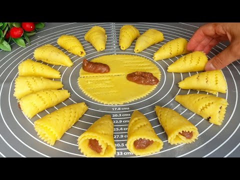 Видео: Гениально и Просто, Самый Легкий и Вкусный Рецепт. Рассыпчатые Печенье с Начинкой! Готовим С Mazzali