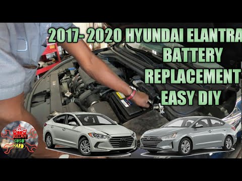 Видео: Замена аккумулятора Elantra 2017–2020 годов и как запустить двигатель