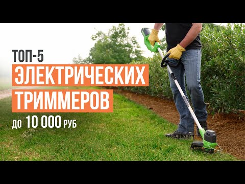 Видео: ТОП-5 Электрических триммеров для сада до 10 000 рублей! Какой электрический триммер выбрать?