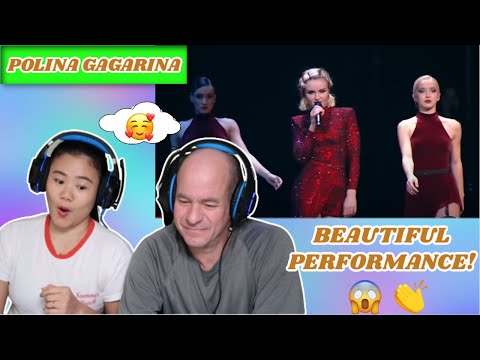 Видео: Polina Gagarina - Shagai ( Live at megasport | Полина Гагарина - Шагай | Reaction