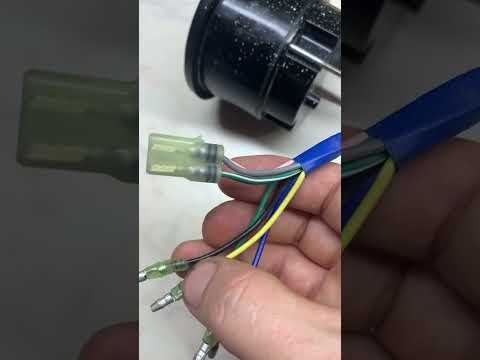 Видео: Тахометр Yamaha 6Y5 подключение