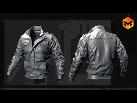 Видео: Мне предложили челлендж.Куртка по референсу в Marvelous designer.