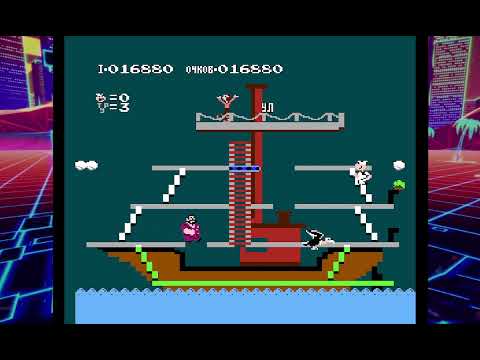 Видео: Dendy Прохождение №2 - Popeye (Игра А)