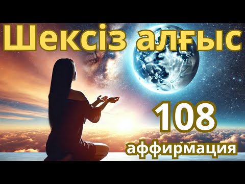 Видео: Шексіз алғыс. Қазақша Медитация. Психология.