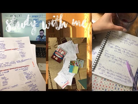 Видео: Study With Me||учись со мной🌱||подготовка к егэ