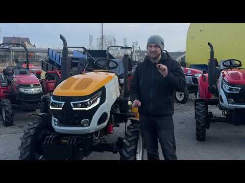 Видео: Найдешевший китайський трактор на 24 к.с. - XING TAI 244 LT
