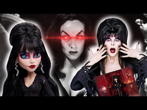 Видео: ИСТОРИЯ СОЗДАНИЯ ЭЛЬВИРЫ 🦇 Monster high Skullector Elvira
