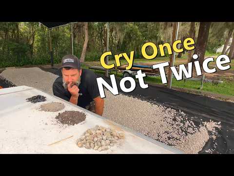 Видео: Гравийная подъездная дорога — вы делаете это НЕПРАВИЛЬНО?!